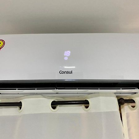 Apto No Centro Perto Do Shopping Com 2 Quartos De Casal Arcond Wifi Fibra Homeoffice E Garagem Em Dourados Exterior foto