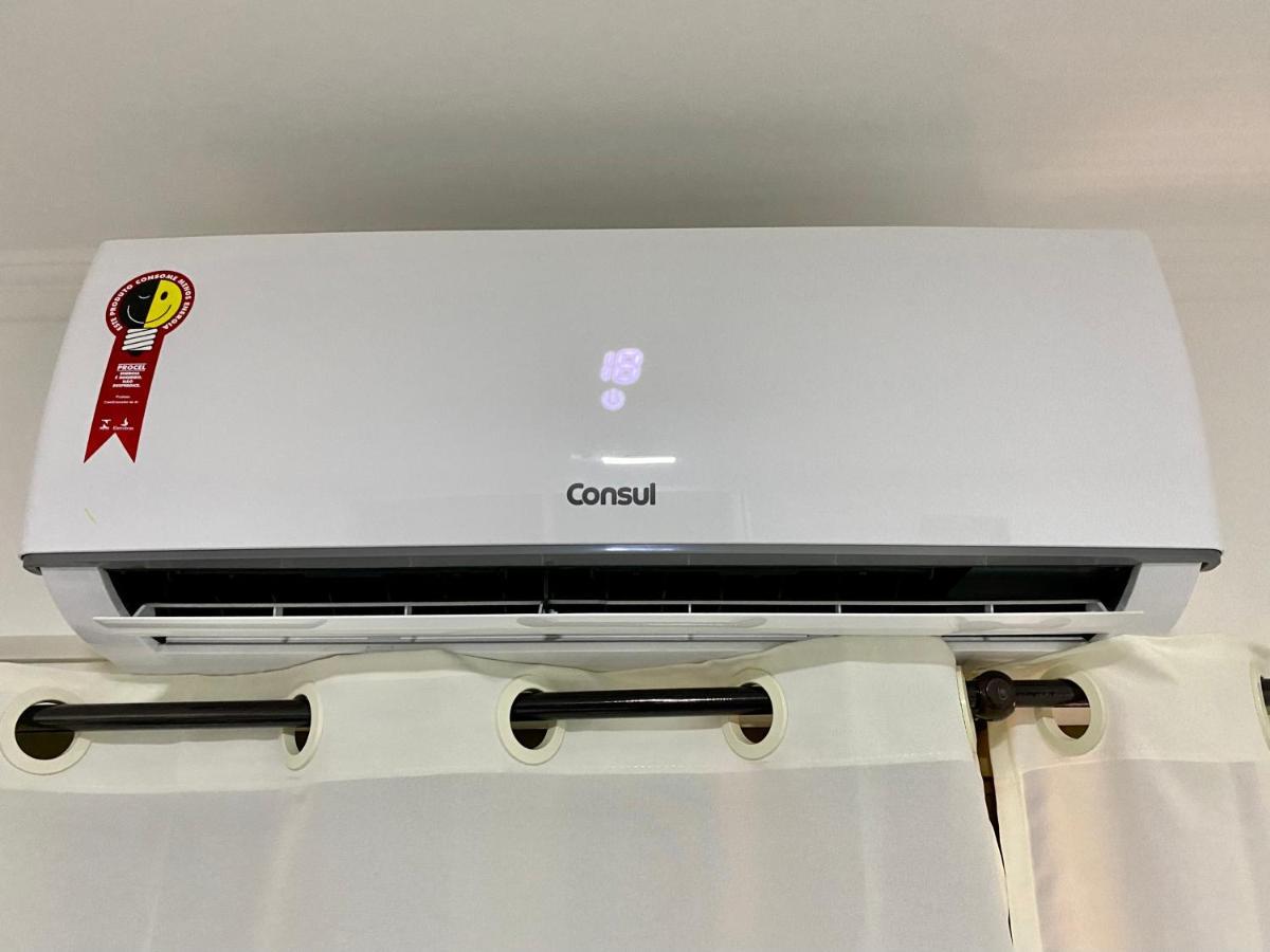 Apto No Centro Perto Do Shopping Com 2 Quartos De Casal Arcond Wifi Fibra Homeoffice E Garagem Em Dourados Exterior foto